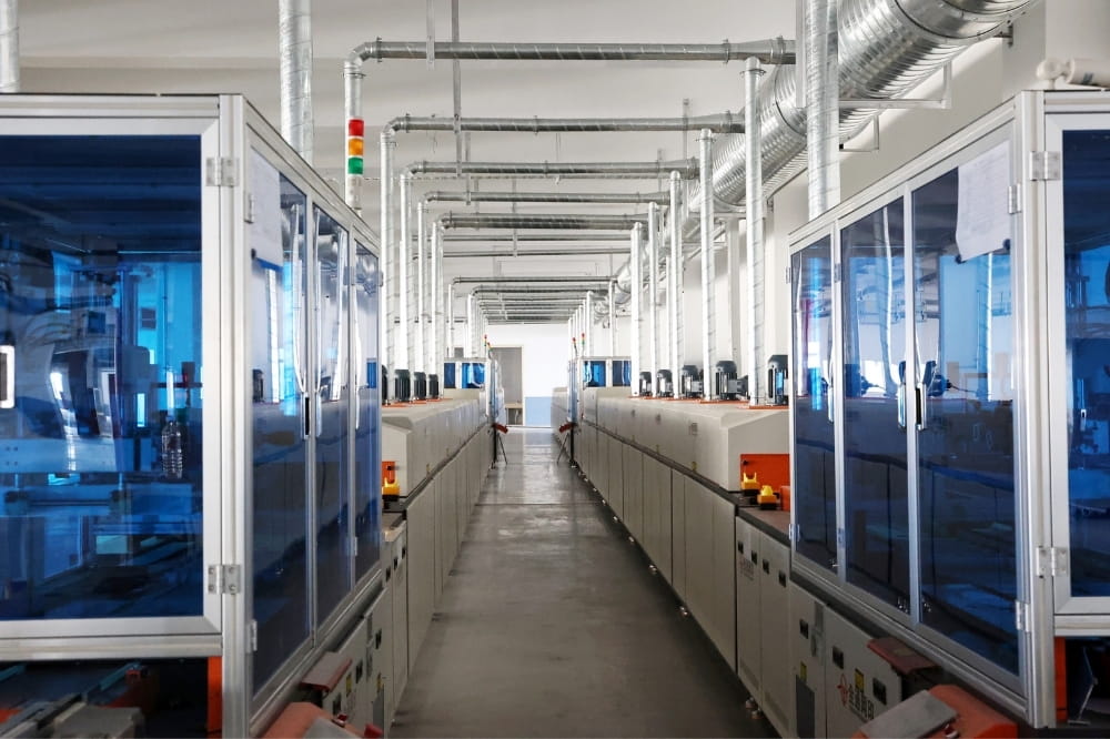 Inside the magnet factory